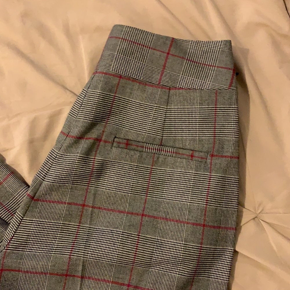 Grey Plaid wide leg culottes Size XS - Picture 7 of 12